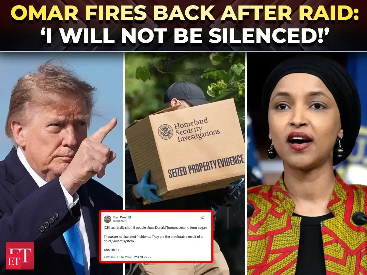 'Political intimidation!': Ilhan Omar vs. Trump escalates over 'weaponization' of law enforcement