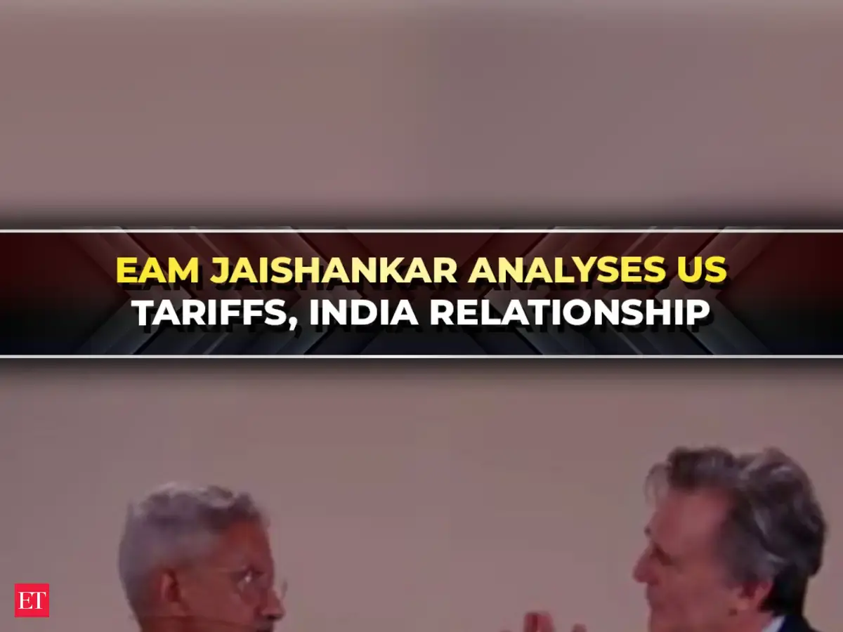 Jaishankar Explains US Tariff Strategy and Push to Reindustrialise ...
