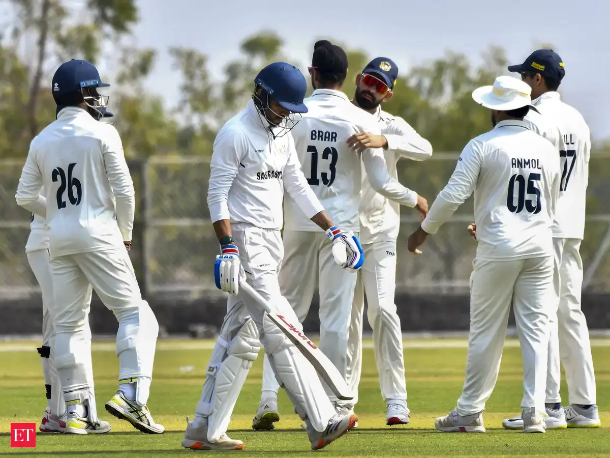Andhra, Saurashtra, Punjab take three points after draws in Ranji ...