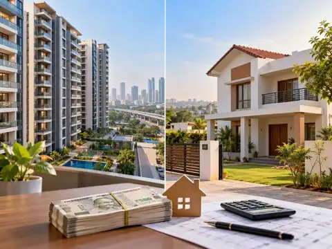The same budget can buy two very different homes