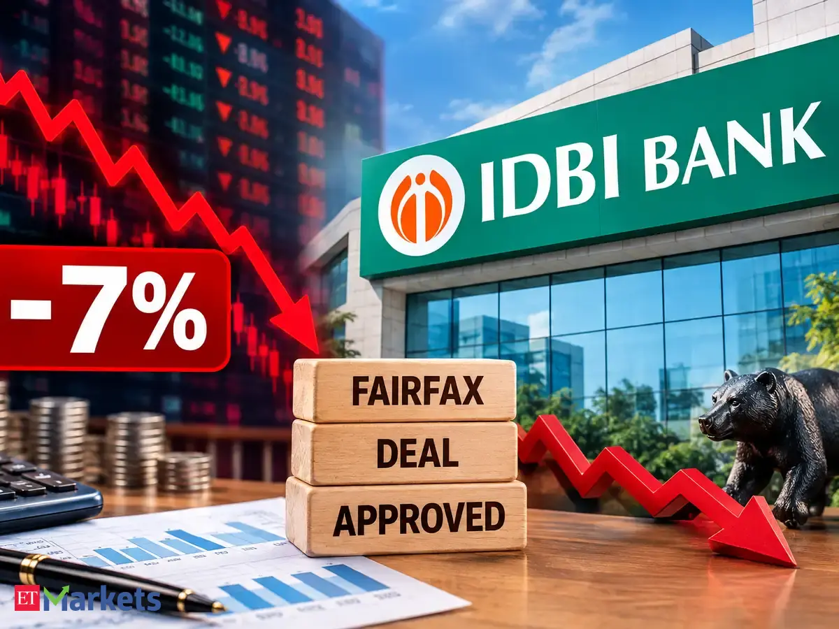Akcie IDBI Bank klesly o 7 % po schválení prodeje podílu Fairfaxu