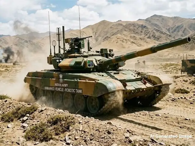 Russia demonstrated its unmanned tank Shturm at Tsentr-2026; check what ...