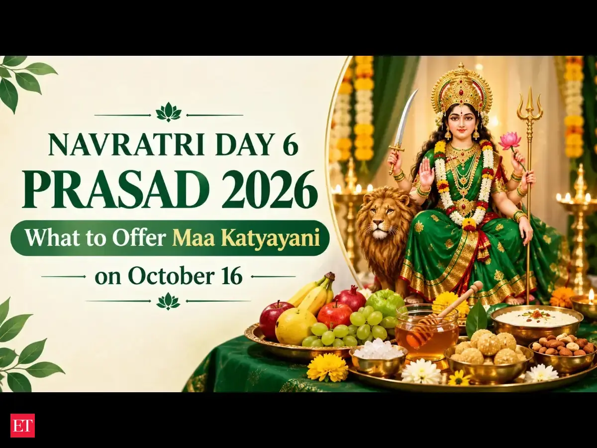 Navratri Day 6 Bhog 2026: Honey, Fruits and Sweets, What to Offer Maa ...