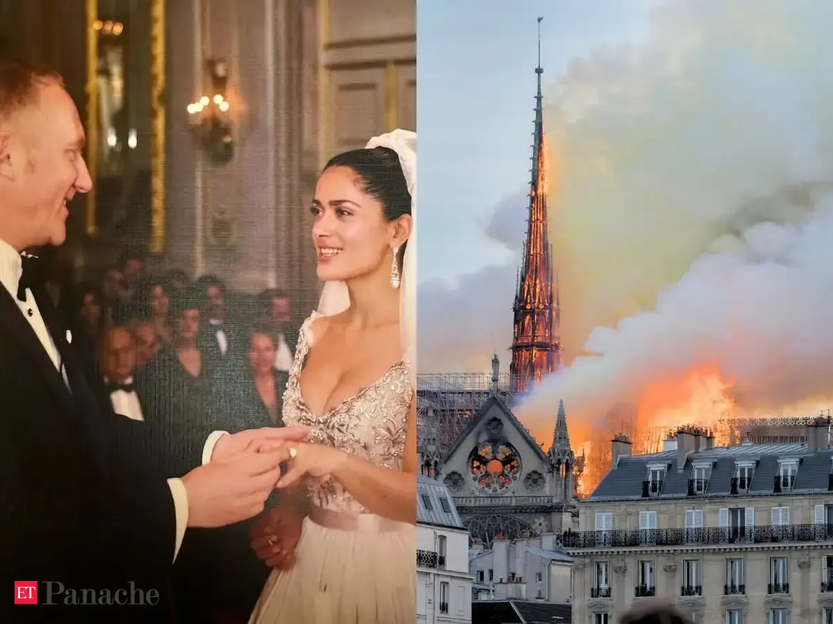 Salma Hayek's billionaire husband pledged $113 million to save 863-year-old Notre-Dame Cathedral after fire destruction. 5 years later, the historic monument rose from the ashes and welcomed visitors