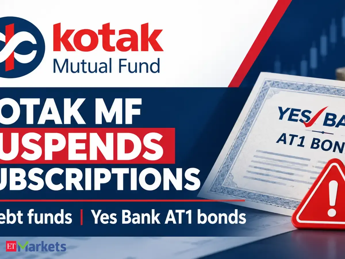 Kotak MF suspends subscriptions in two debt funds holding Yes Bank AT1 bonds