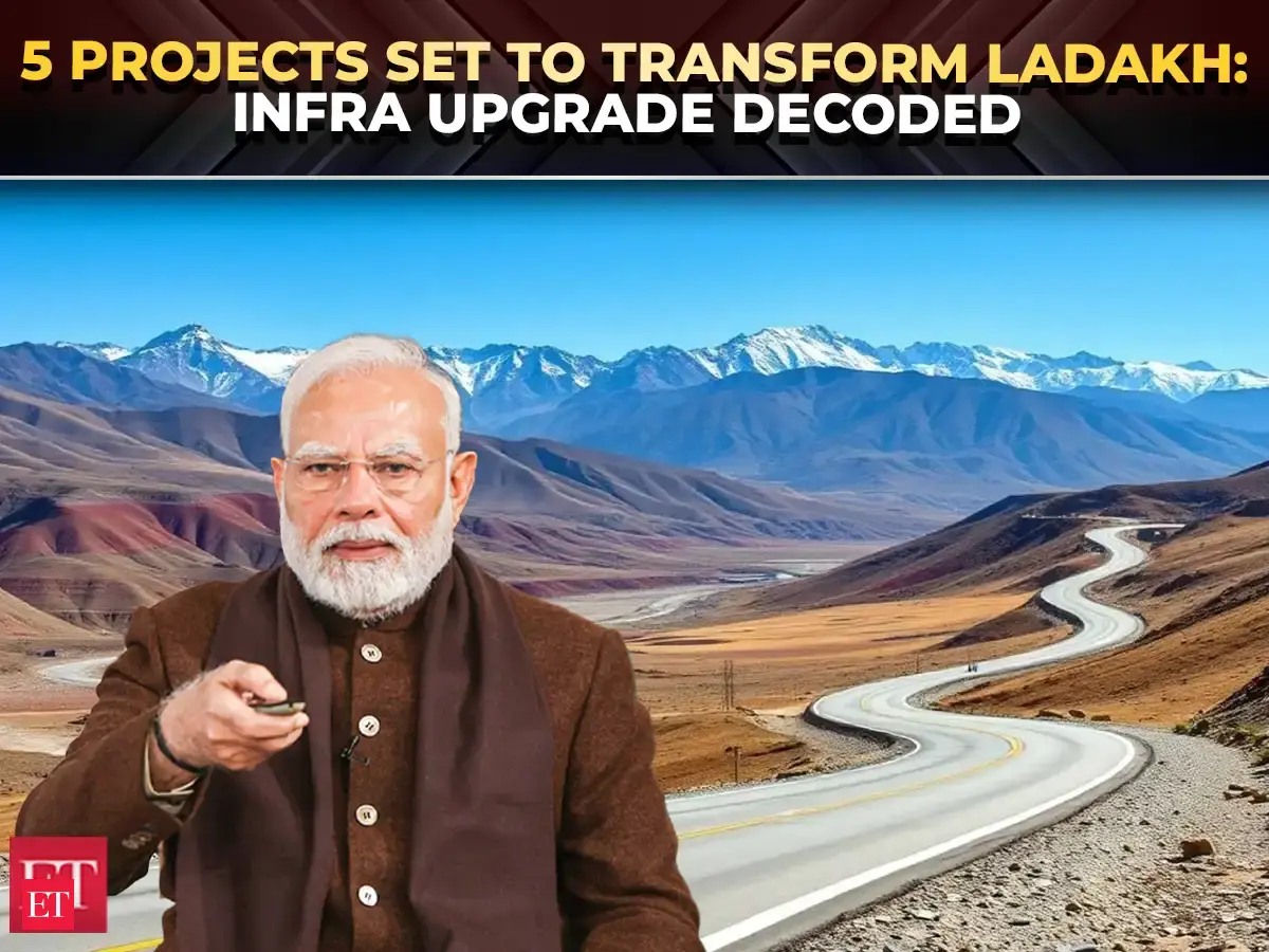 Ladakh’s infrastructure plan: 5 projects worth ₹3,350 cr to boost air connectivity, roads, tourism - The Economic Times Video | ET Now
