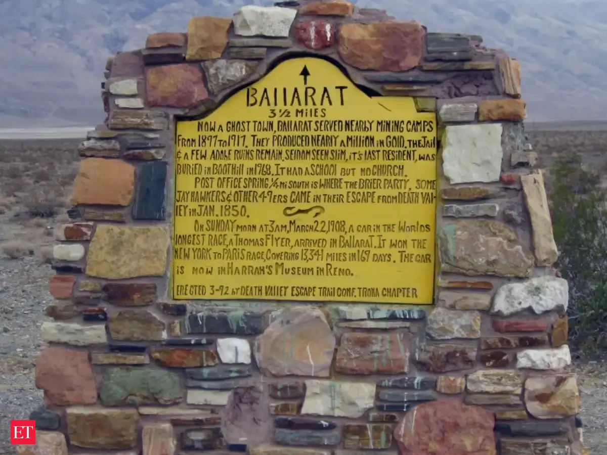 The Rise and Fall of Ballarat: A Gold Mining Town in Death Valley