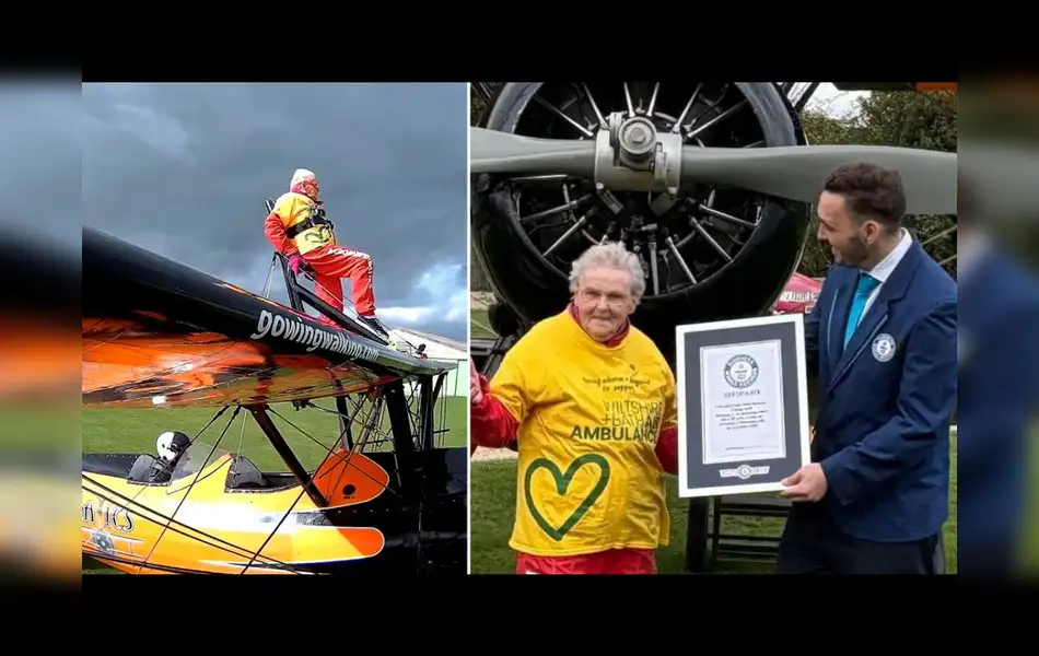 Guinness World Record: Age is just a number: 99-year-old Helga Duffy ...