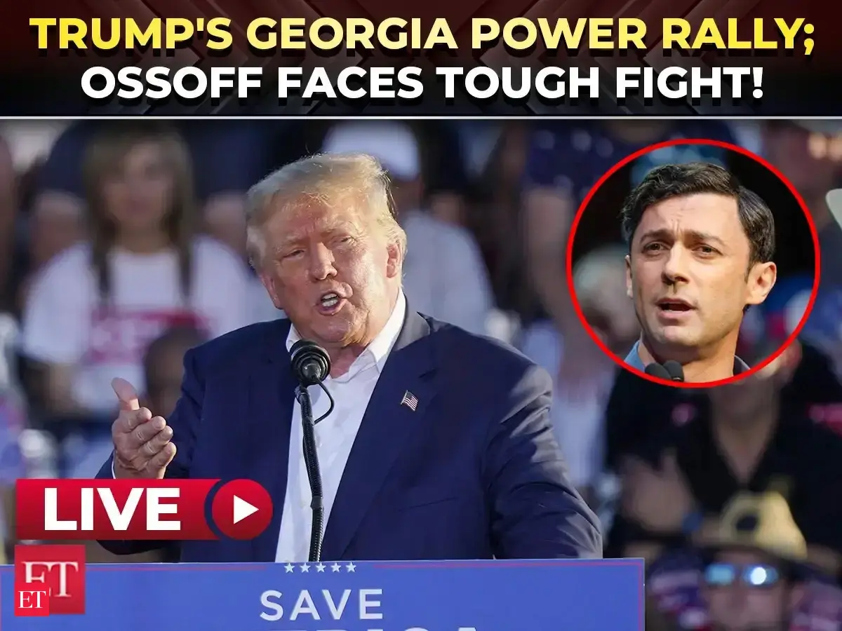 LIVE | 'Georgia is in play': Trump rallies with Collins as GOP sets ...