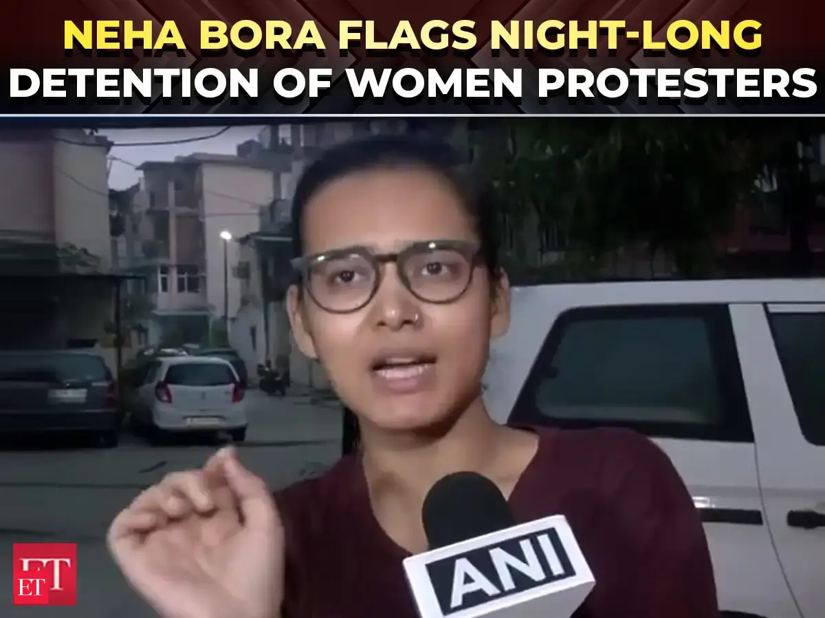 'Women should be released after sunset': Neha Bora questions overnight ...