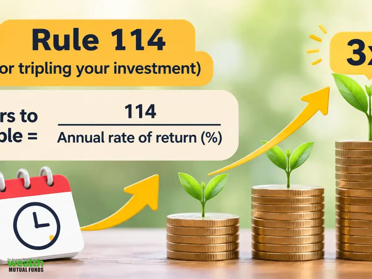Want to know how long your investment will take to triple? Use Rule 114