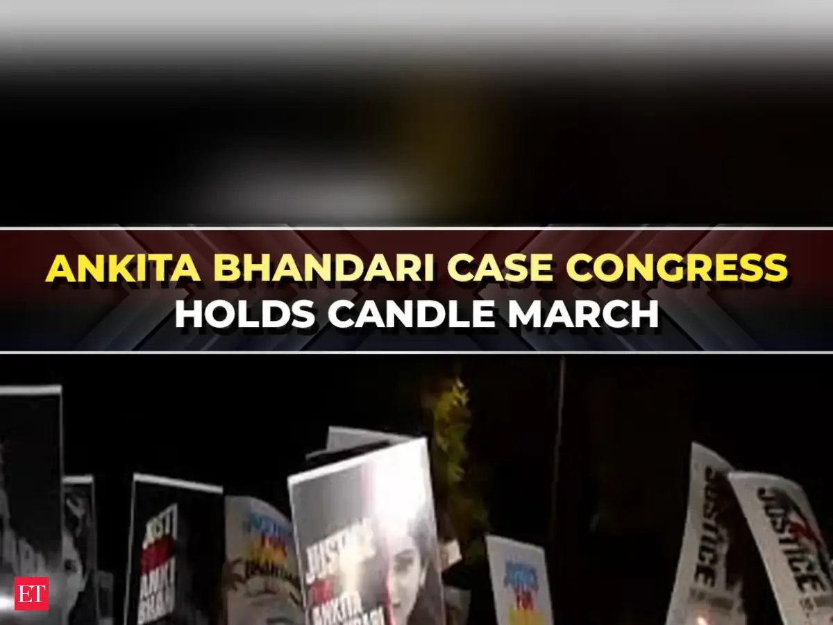 Congress Seva Dal holds candle march in Delhi over Ankita Bhandari ...
