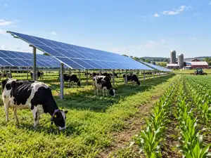 In 2024, a New York dairy farmer wanted solar income without losing his ...