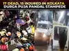 Durga Puja pandal stampede: 17 dead, 15 injured; PM announces Rs 2 L ex-gratia for kin of deceased