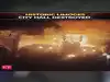 Historic Limoges city hall goes up in flames amid nationwide protests in France