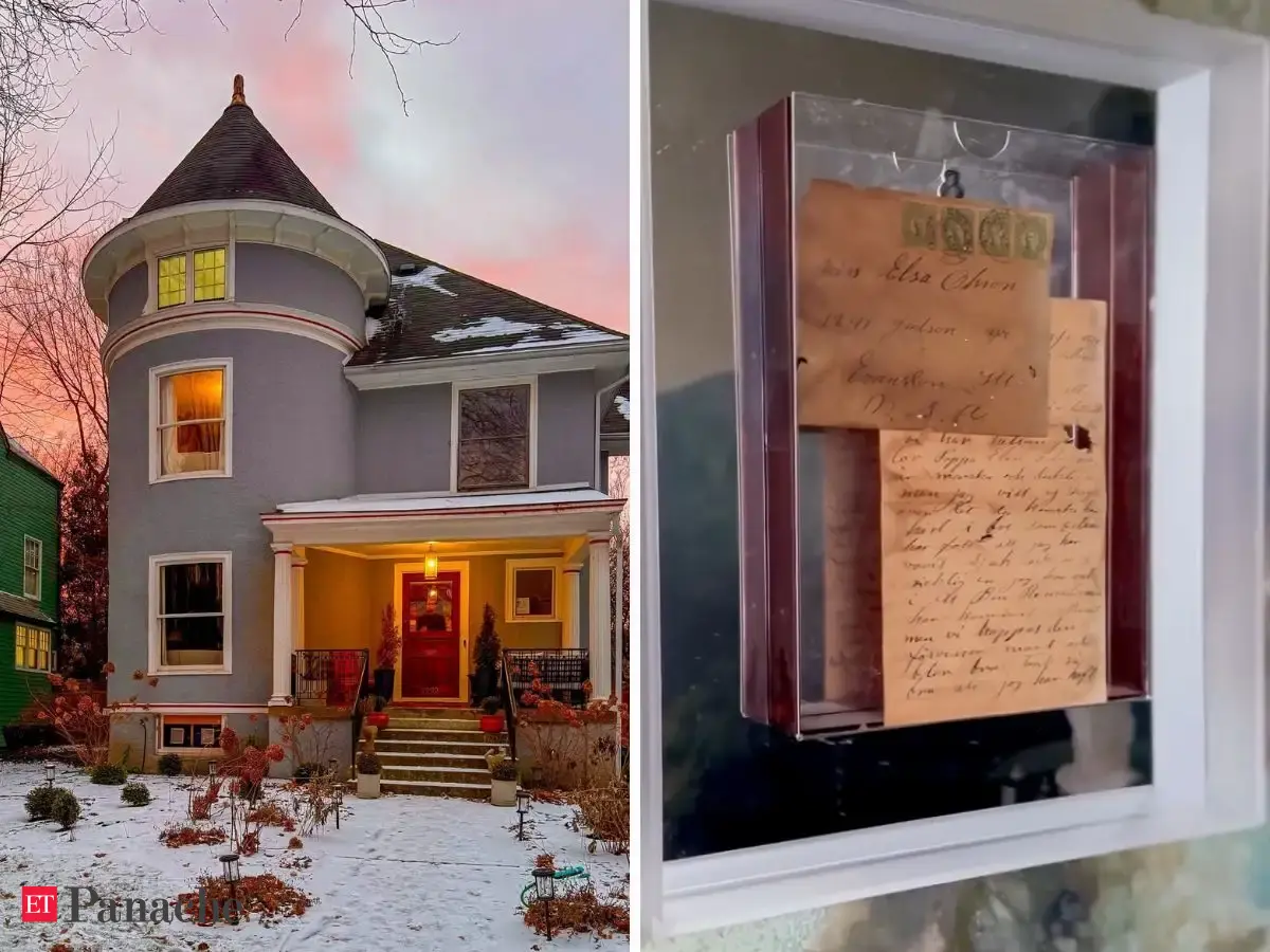 127-year-old Victorian home hides a mystery: Illinois couple discovers mysterious, unopened letter dating back to 1914