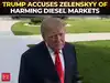 'He doesn&rsquo;t care...': Trump says Zelenskyy knows Russian refinery strikes hurt global diesel markets