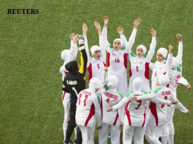Iran's womens football team