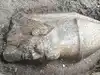An Egyptian farmer found a mysterious pink stone in his field &mdash; it led archaeologists to two giant statues of Ramses II buried for centuries