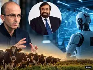 Harsh goneka Yuval Noah Harari cow ai warning