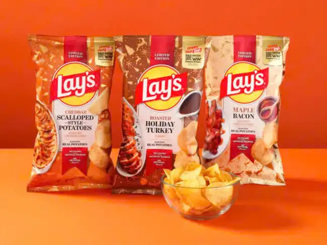 Lays Thanksgiving dinner new flavours