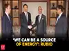 &lsquo;India Has Made Substantial Progress&rsquo;: Rubio On Russian Oil Purchases