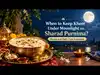 When to Keep Kheer Under Moonlight on Sharad Purnima? Recipe and Right Time Explained