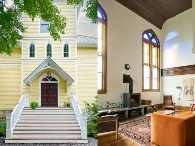 Pennsylvania couple transform abandoned 1893 Catholic church into a ...