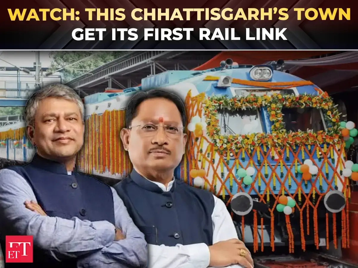 Indian Railways links Chhattisgarh&rsquo;s Rowghat to national network for first time since independence - The Economic Times Video | ET Now