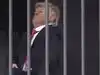 Trump behind Iranian bars? Tehran installation puts 'US President' in a mock prison cell | Watch
