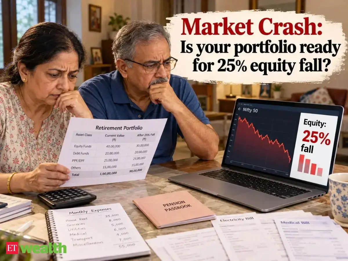 Příprava na důchod: Je vaše portfolio připraveno na pád trhu?