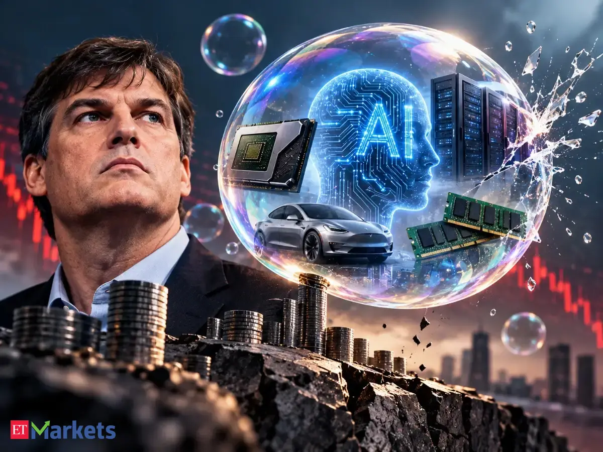 Michael Burry bets against these 4 AI stocks, one of which rallied 190% YTD. Will his AI bubble warnings c