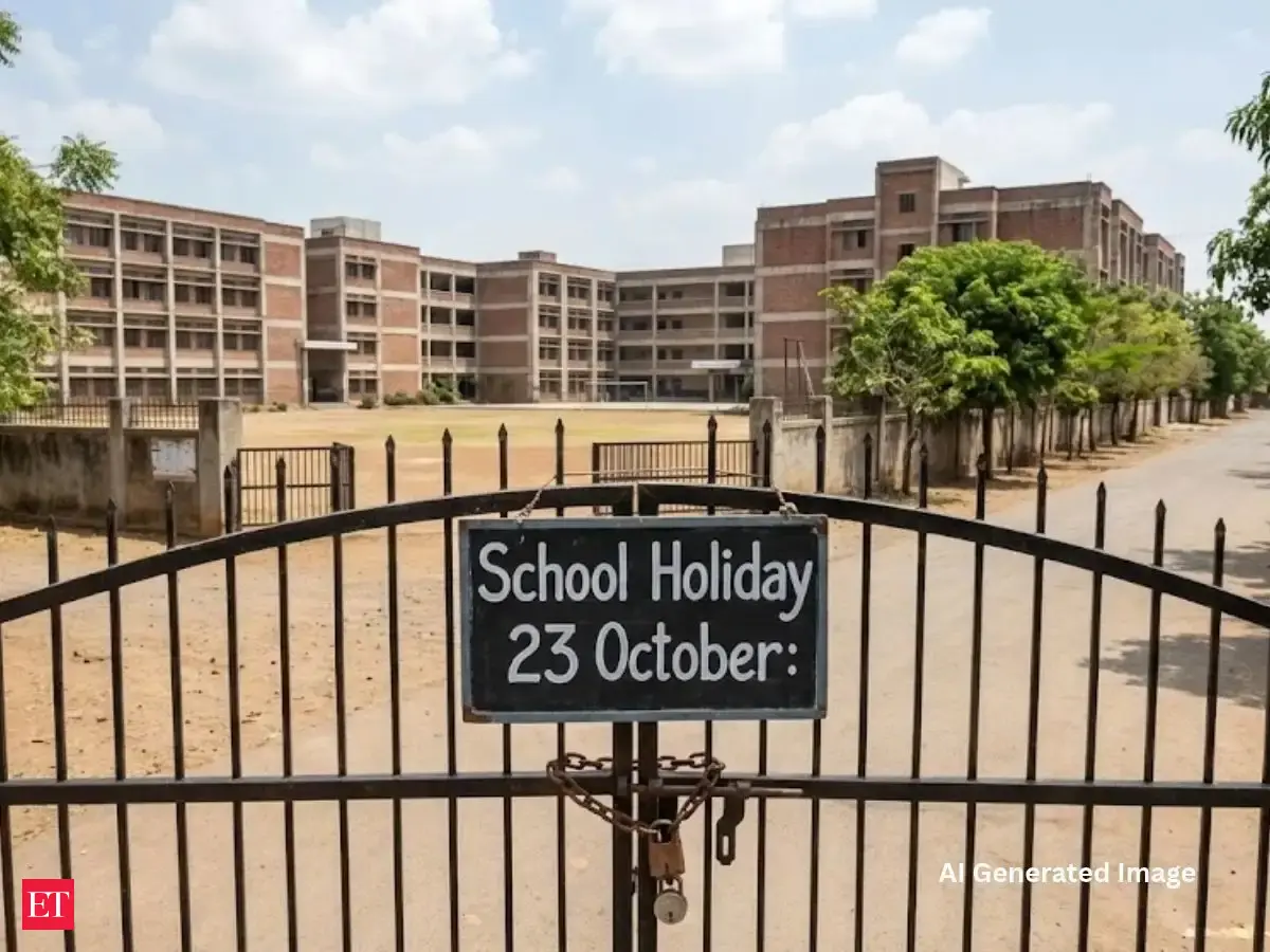 School holiday tomorrow, October 23, 2026: Check state-wise updates for Maharashtra, Tamil Nadu, UP, Delhi and other states
