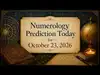 Numerology Prediction Today for October 23, 2026: A Day of Change, Communication and Fresh Opportunities