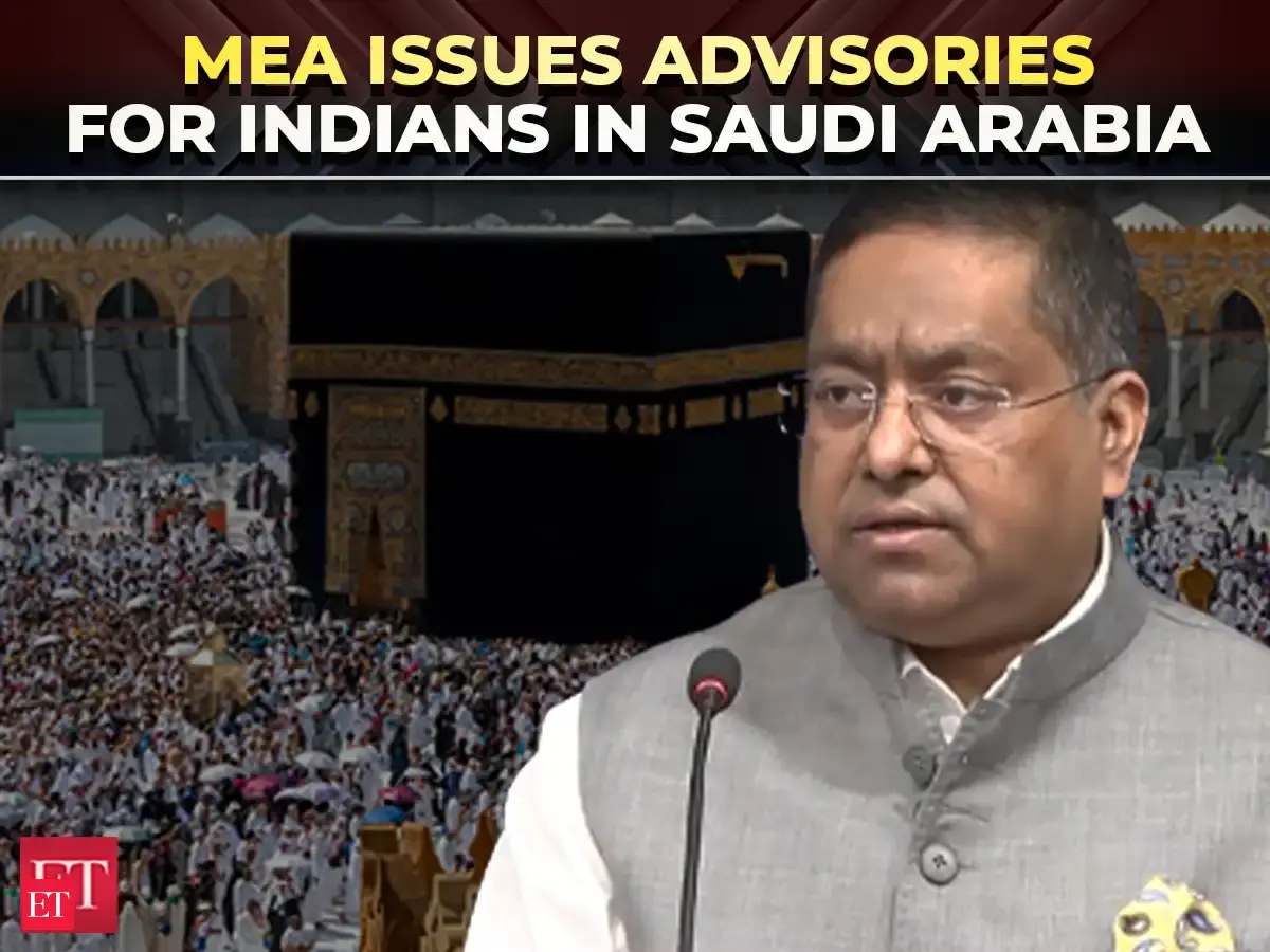 MEA coordinates with airlines to bring back stranded Indian pilgrims from Saudi Arabia - The Economic Times Video | ET Now