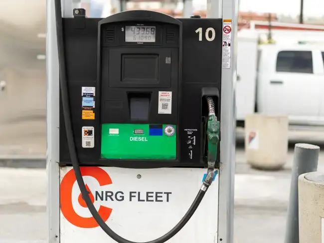 Gas prices in US