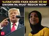 'Ilhan Nur Said Elmi&hellip;': Trump calls for Omar&rsquo;s resignation, revives controversial name allegation