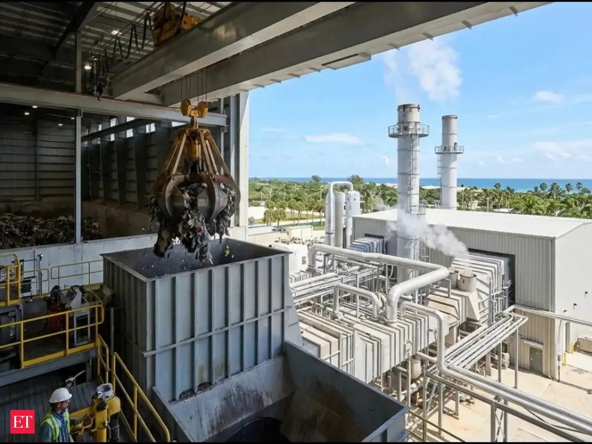 electricity generation from waste: Palm Beach County burns 3,000 tons ...