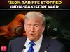 'Told them we will put 250% tariffs..': Trump revives claim he ended India-Pak conflict with tariffs