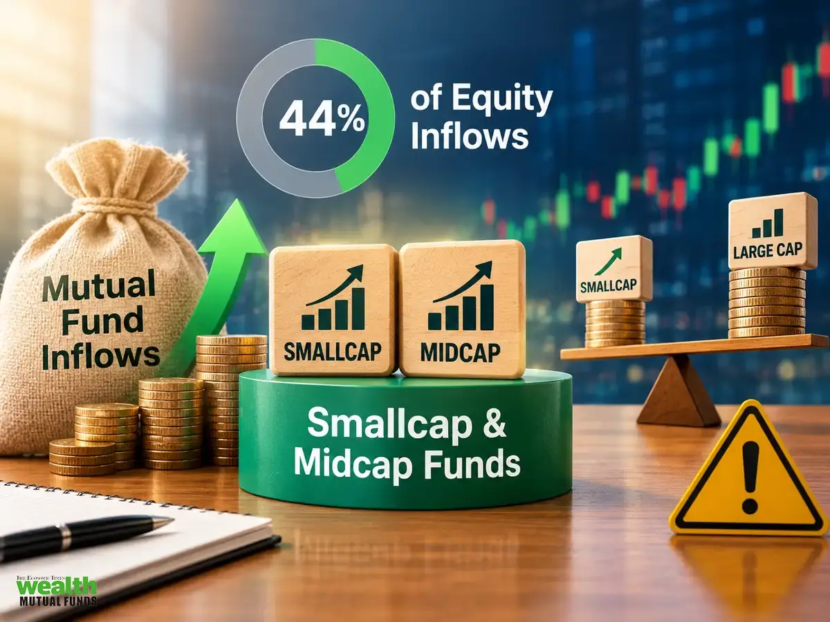 Smallcap mutual funds attract 44% of equity inflows despite stretched valuations. Should investors be cautious?