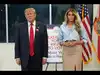 Donald Trump votes early in Florida for US midterm elections 2026. Watch video, see photos