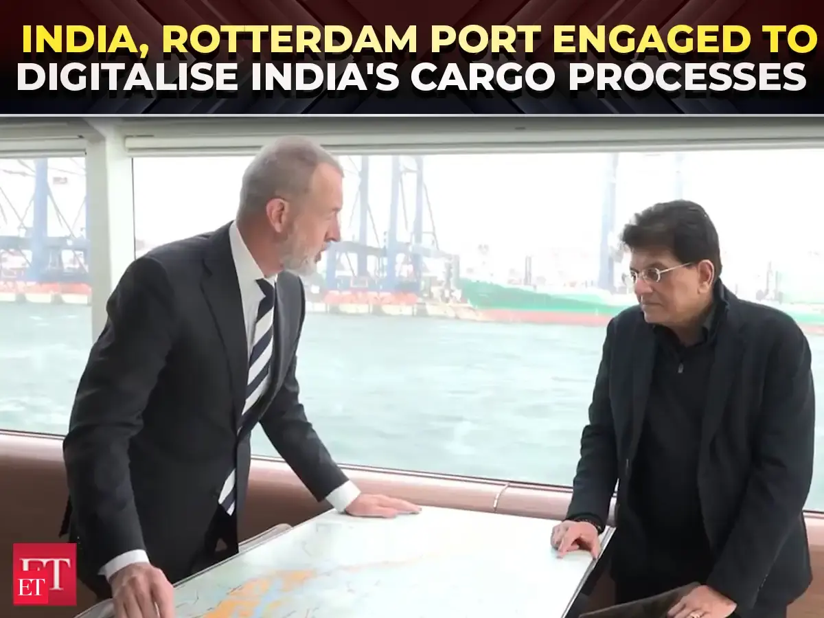 India must double port capacity twice over by 2047, says Piyush Goyal