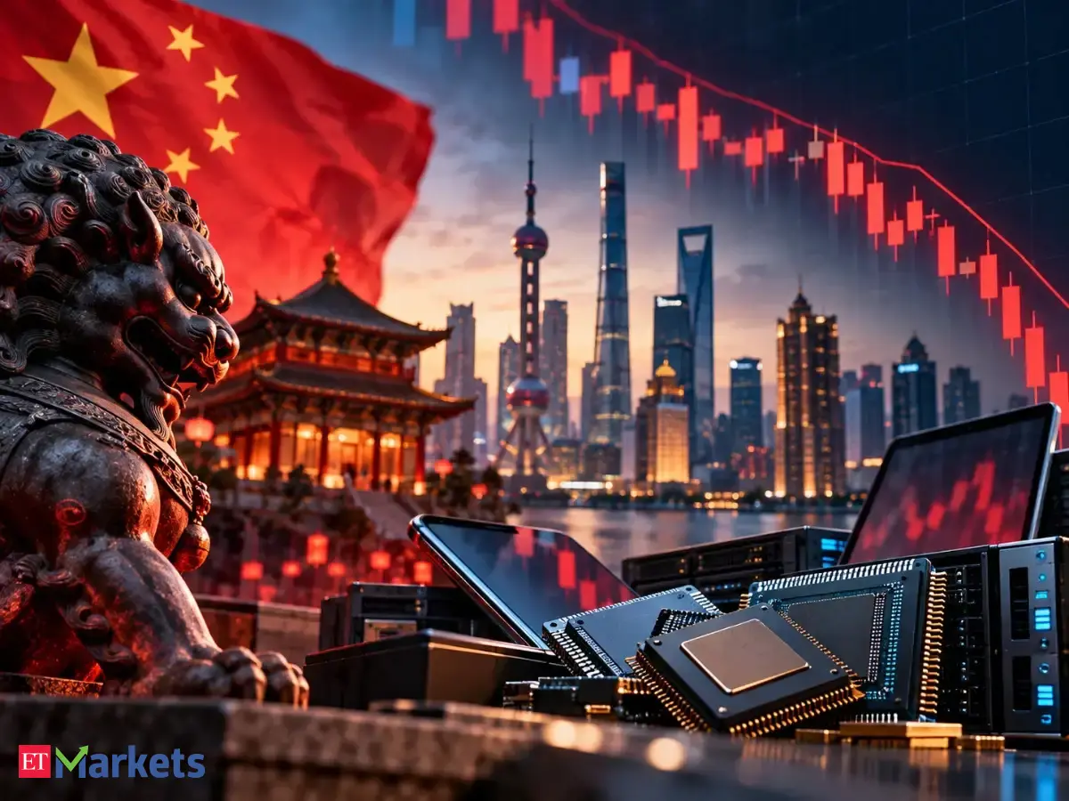 Global Market: China stocks slip as tech shares fall ahead of central bank meetings