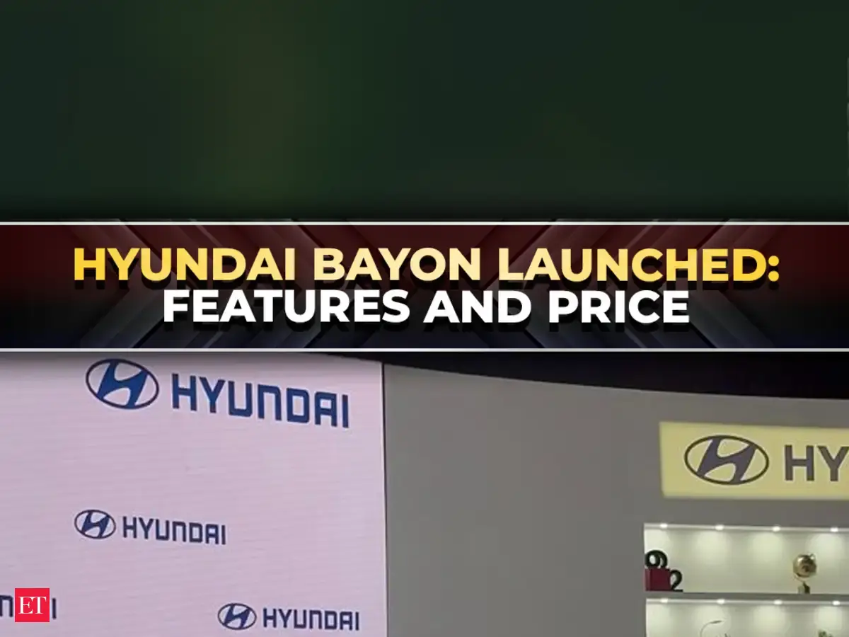 Hyundai expands mid-size SUV play; BAYON launched with generative AI ...