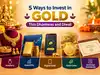 5 ways to invest in gold this Dhanteras and Diwali: From jewellery and gold ETFs to digital gold