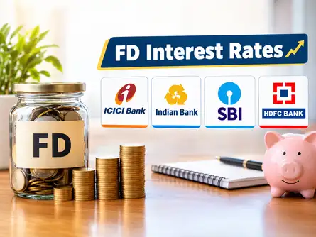 SBI Share Price Live Updates: Latest FD interest rates after recent rate changes: ICICI Bank, Indian Bank, SBI and HDFC Bank