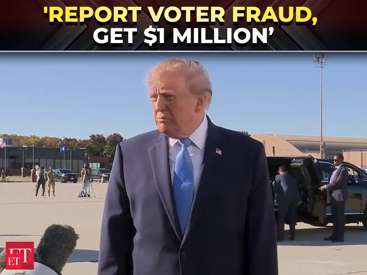 '$1 million bonus’: Trump announces voter fraud reward as midterm ...