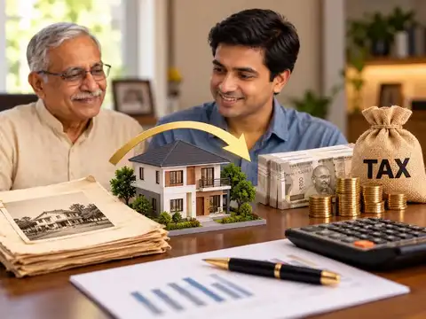 Tax catch: Your child inherits your old purchase price