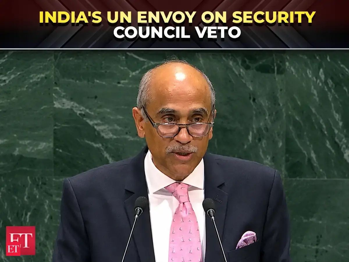 India flags UNSC veto misuse, calls for restraint by Permanent Members ...