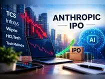 TCS, Infosys, other IT stocks drop up to 3% as Anthropic IPO sparks rally in global AI stocks<br>